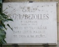 Plaque Carlo Sarrabezolles, 16 rue des Volontaires, Paris 15.jpg