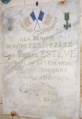 Vérac, plaques commémoratives de l'église 1.jpg